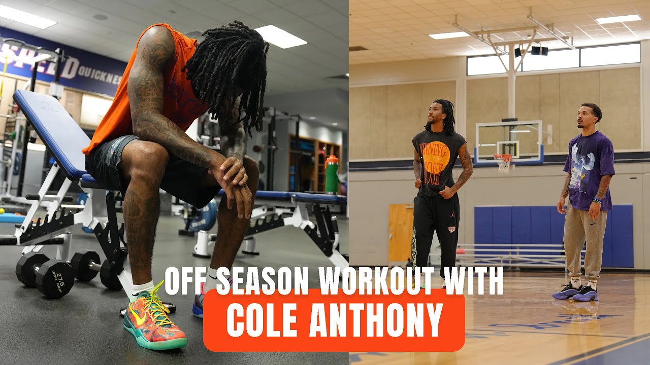 Boogie Fland Trains with NBA Star Cole Anthony | Offseason Workout