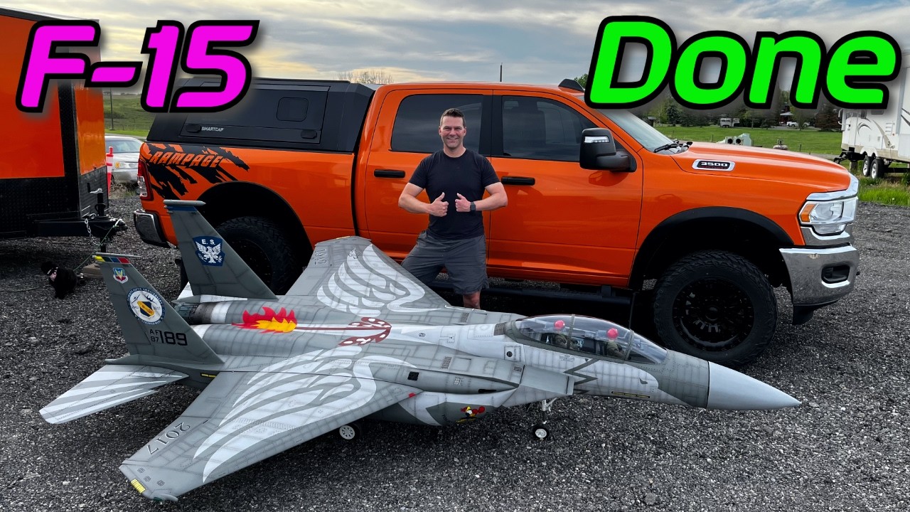 Supersized F-15 DONE & Ready For Takeoff