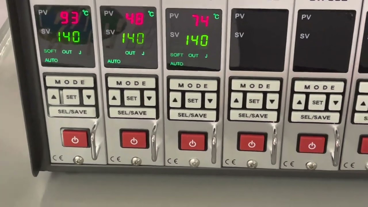 Hot Runner Control System Setup
