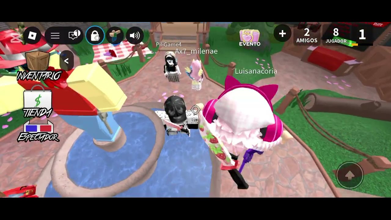 Jugando mm2 con frutty luchi