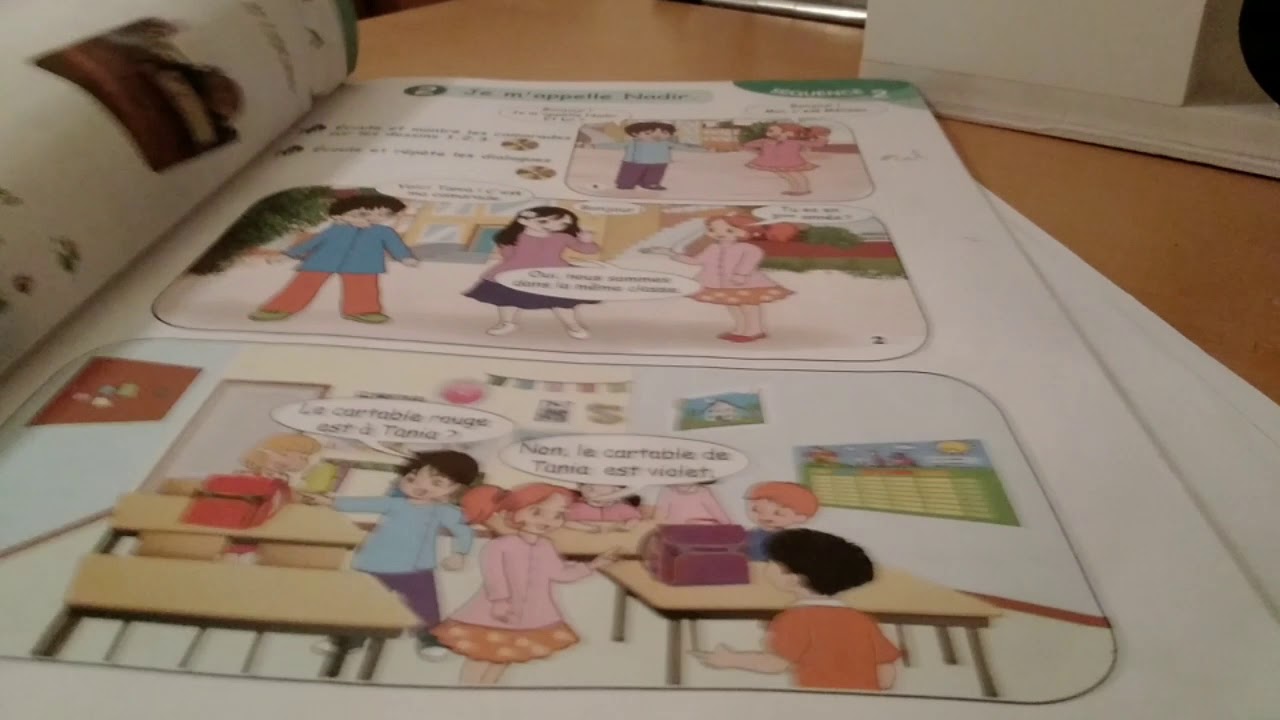 oral compréhension 👦( je m'appelle Nadir) 🧒