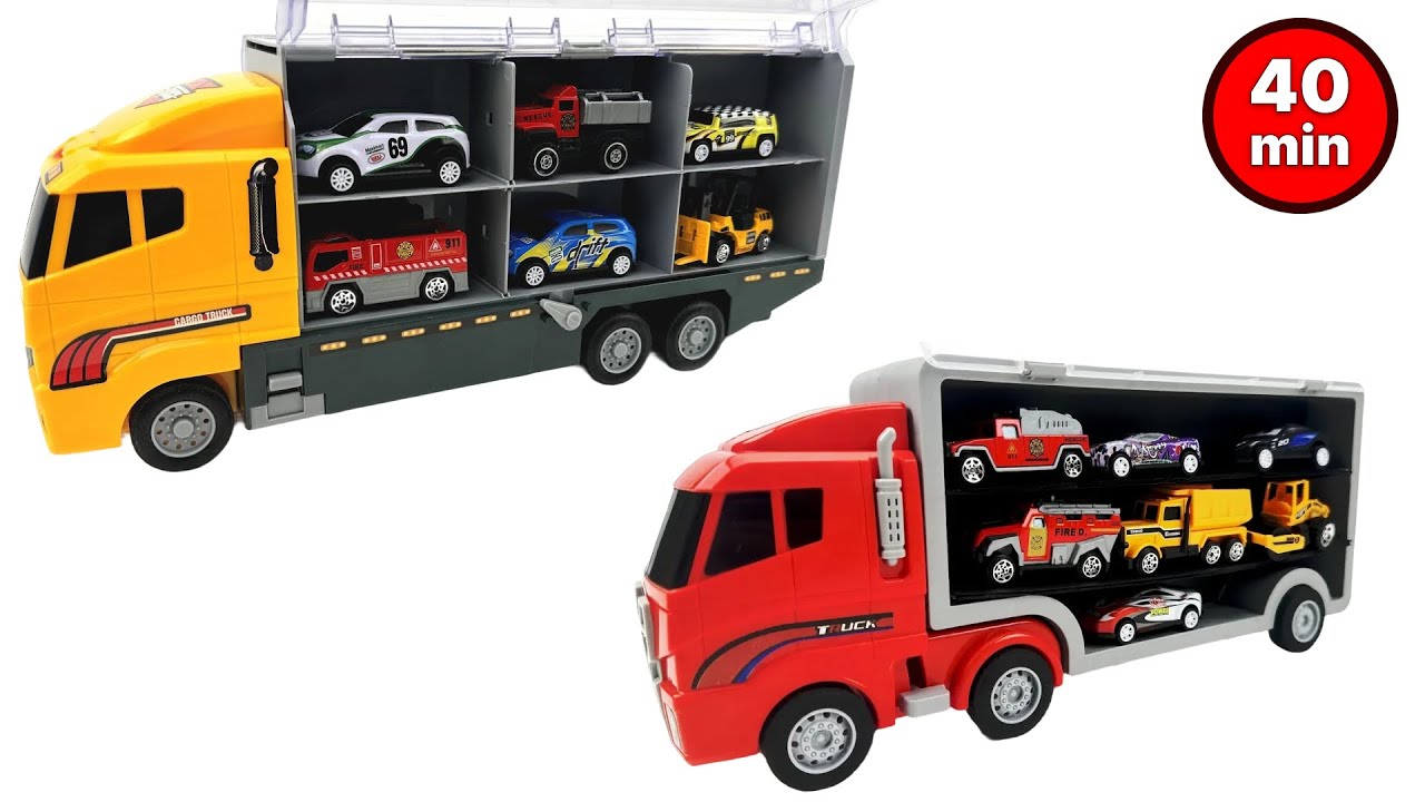 Play and Learn Vehicles and Trucks For Kids by Jambo Joy | Tomica Mini Cars Opening