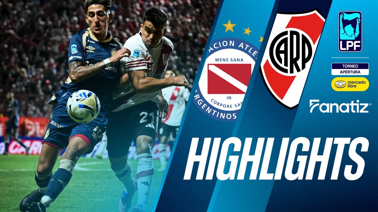 Argentinos Juniors 1 vs. 0 River Plate - Game Highlights | #TorneoApertura2026