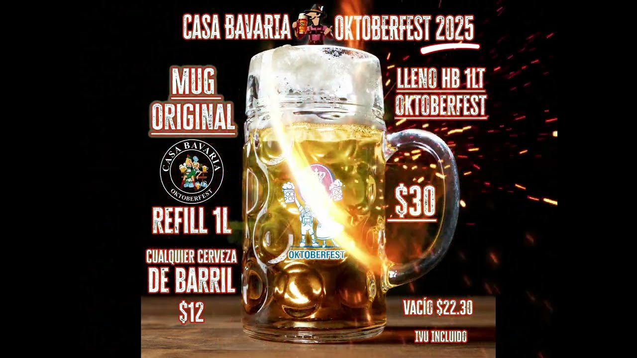 ꧁♢✸ Oktoberfest 2025 ✸♢꧂ @CasaBavariaPR ★·.·⍣·.·★.· 𝔇𝔢𝔩 3 𝔞𝔩 26 𝔡𝔢 𝔒𝔠𝔱𝔲𝔟𝔯𝔢 ★·.·⍣·.·★.·