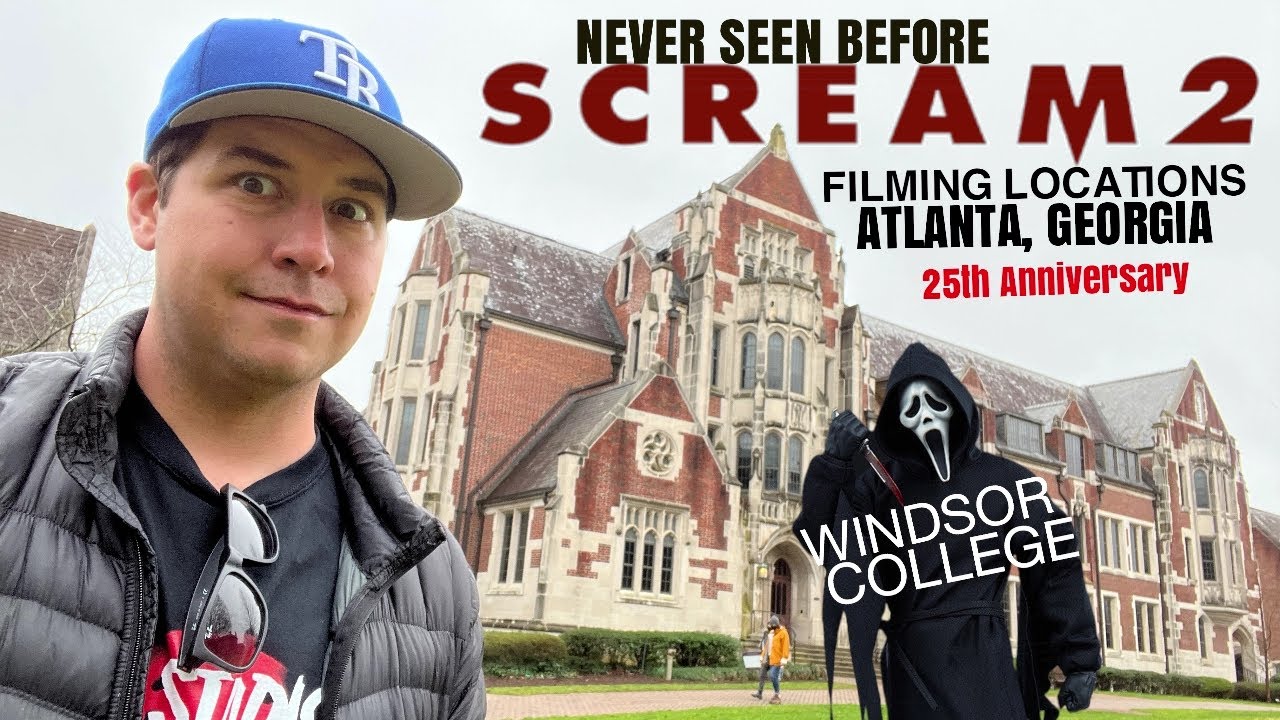 SCREAM 2 Filming Locations ATLANTA (1997) NEVER SHARED BEFORE - Where GHOSTFACE Killed RANDY MEEKS