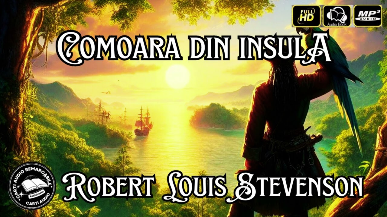 🏴&zwj;☠️ Comoara din Insulă de Robert Louis Stevenson | Roman de Aventură | Carti Audio Remarcabile🎧📚