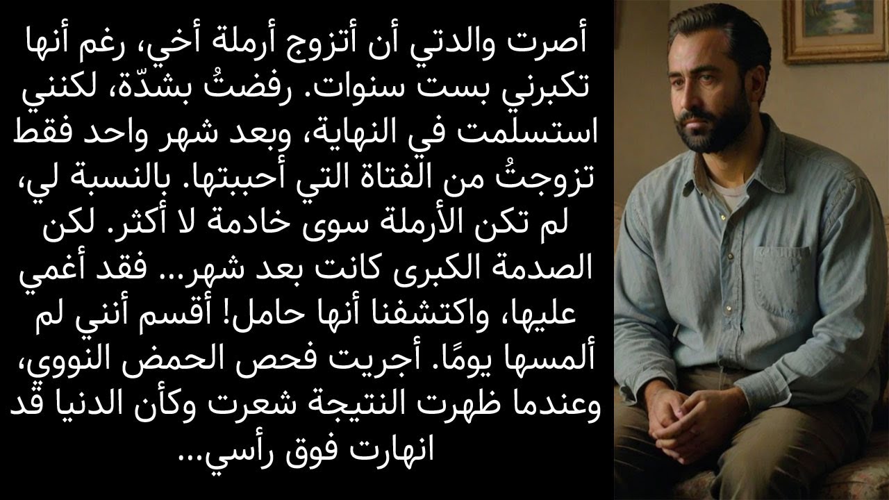 تزوجتُ أرملة أخي رغماً عني… وبعد شهر اكتشفتُ الصدمة الكبرى!