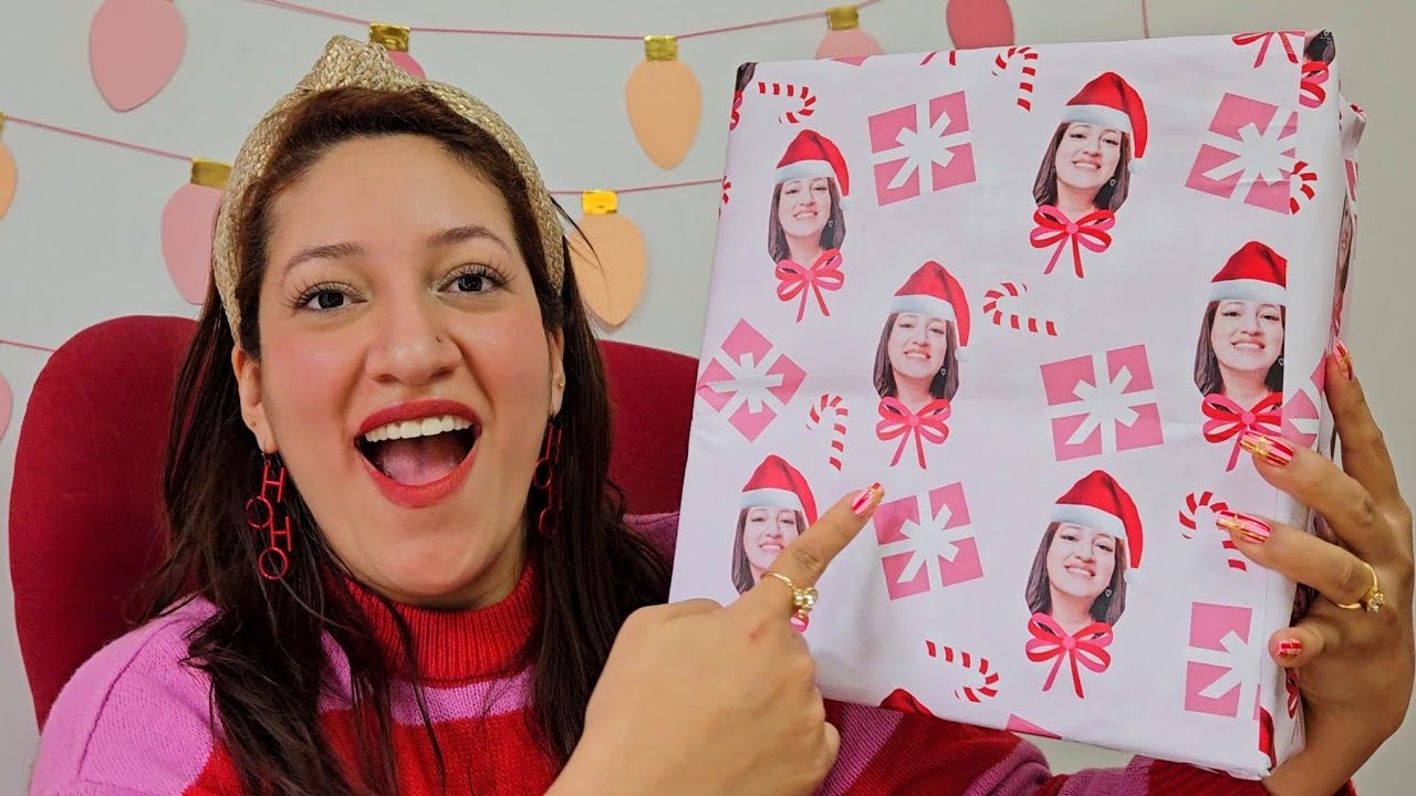 PAPEL de REGALO PERSONALIZADO Navide&ntilde;o 🎁