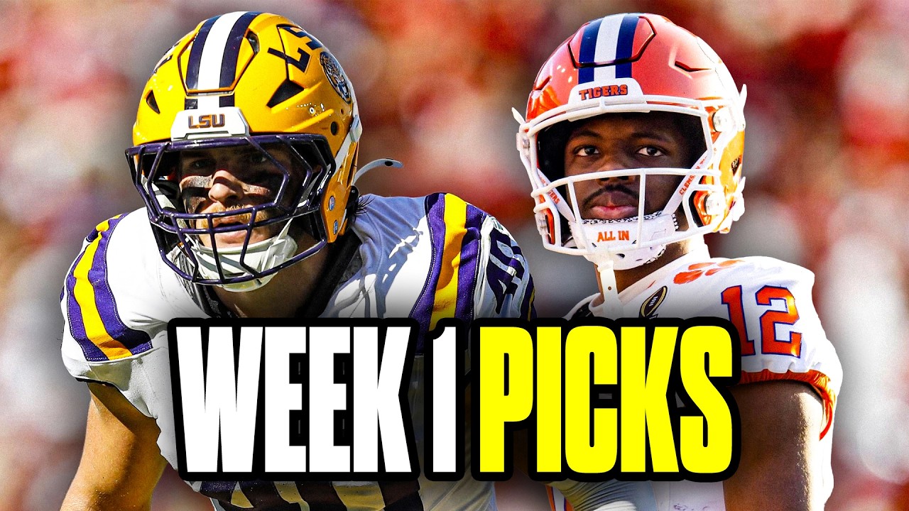 College Football Week 1 Preview, Picks, and Predictions