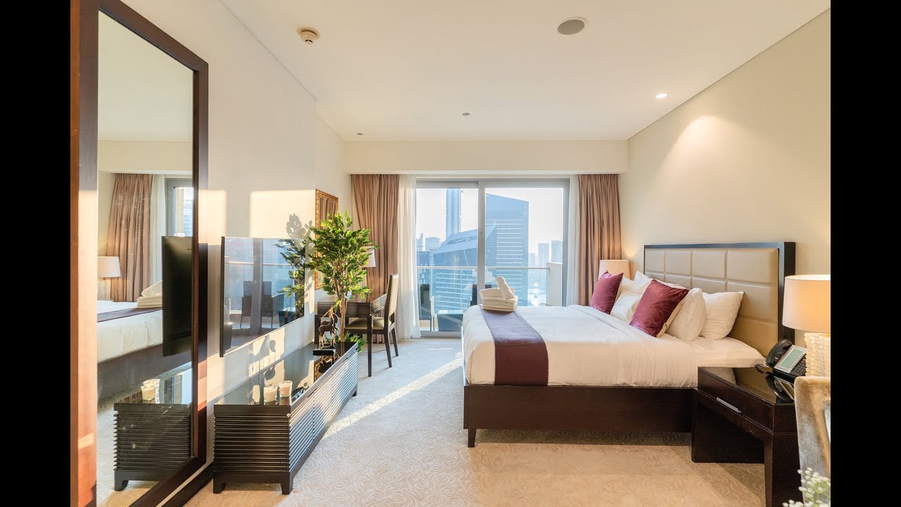 A Full Tour of a Luxury Studio | Address Dubai Marina