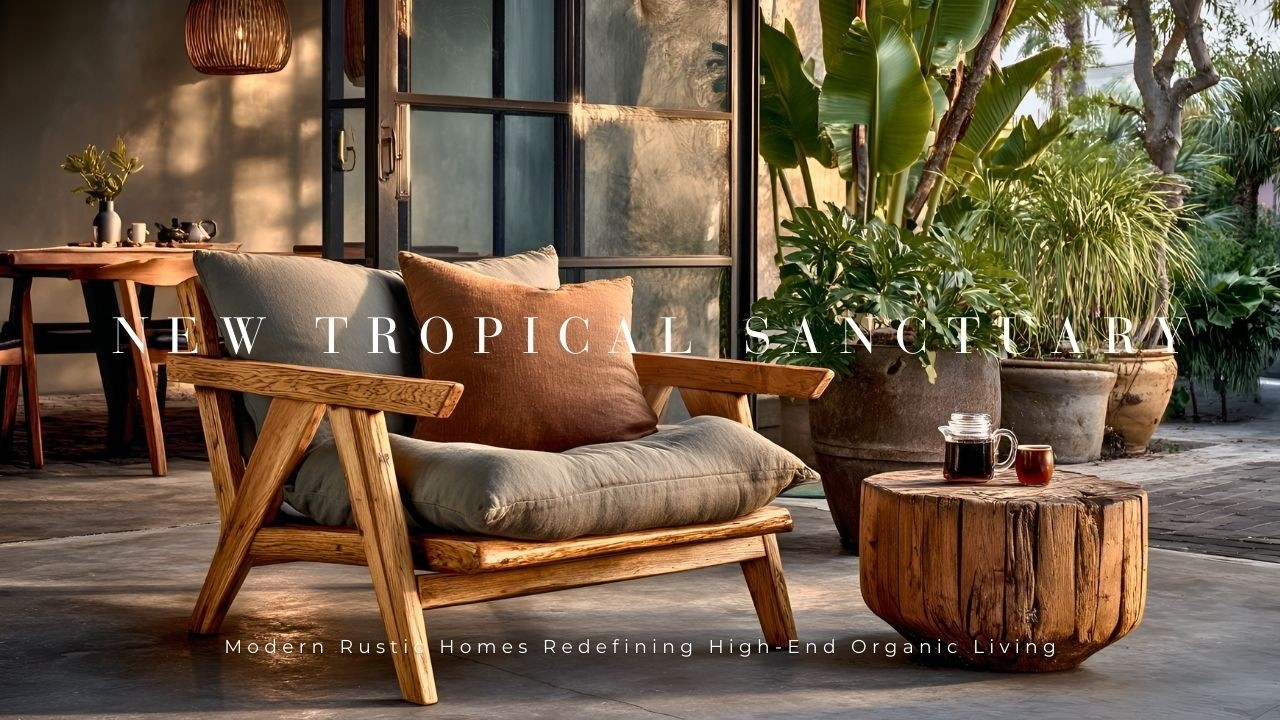The New Tropical Sanctuary: 16 Modern Rustic Homes Redefining High-End Organic Living