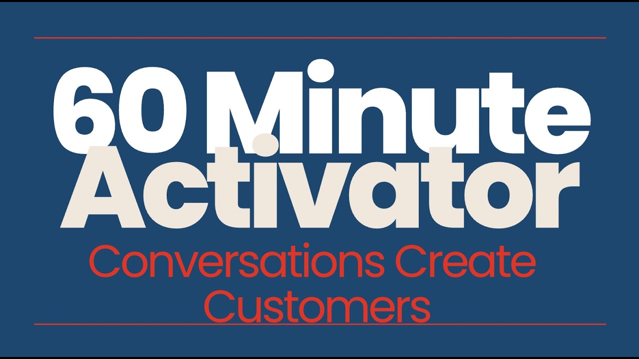 Conversations create customers