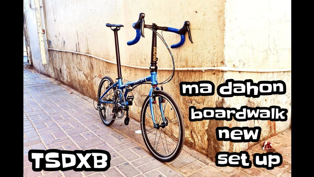 DAHON BOARDWALK D8 NEW SETUP | #DXBADVENTURES