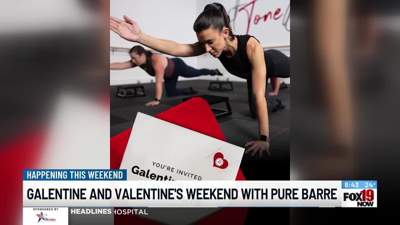 Galentine and Valentine's weekend with Pure Barre