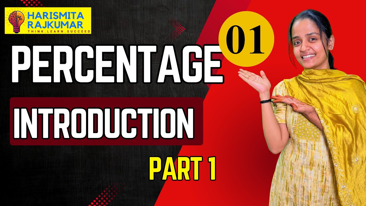 Percentage Basics & Shortcuts | Aptitude Made Easy | Competitive Exam Preparation | #1