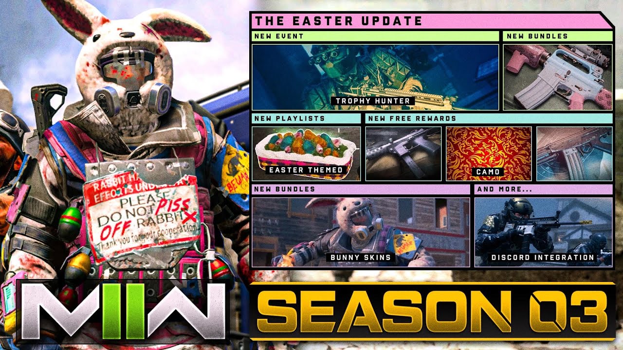 The Modern Warfare 2 Easter Event, Rewards & Season 3 Challenges&hellip;