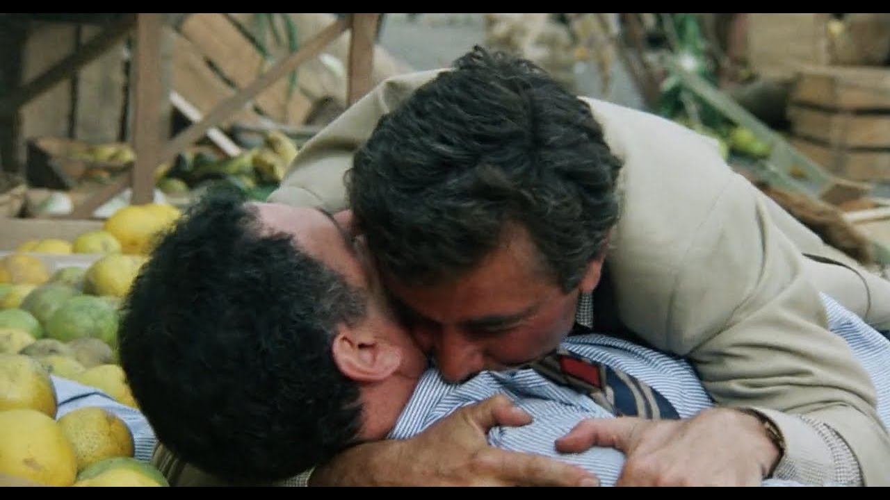 the fruit cart scene that i kept relentlessly hyping up for my friends for, like, the past week