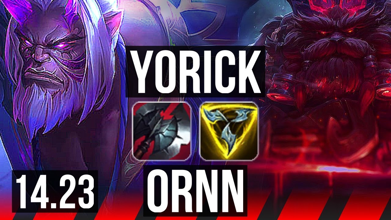 YORICK vs ORNN (TOP) | KR Grandmaster | 14.23