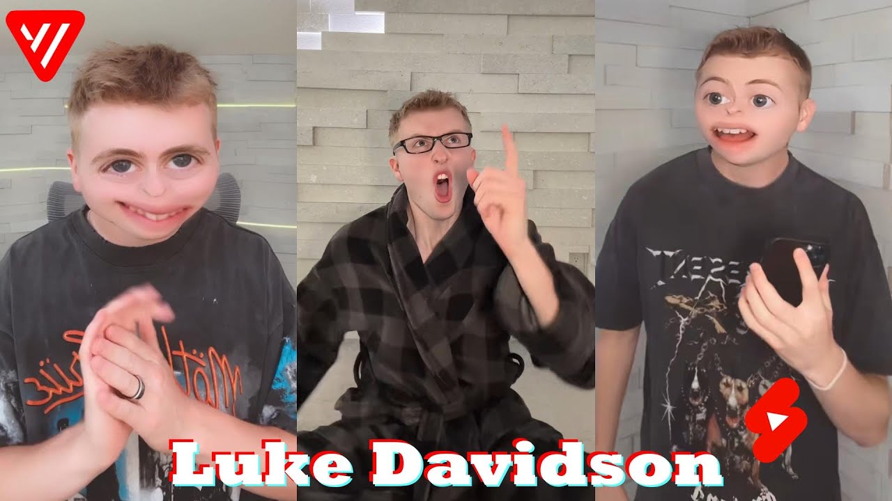 *1 HOUR* Funny Luke Davidson Shorts 2025 | Luke Davidson Hilarious TikTok Compilation