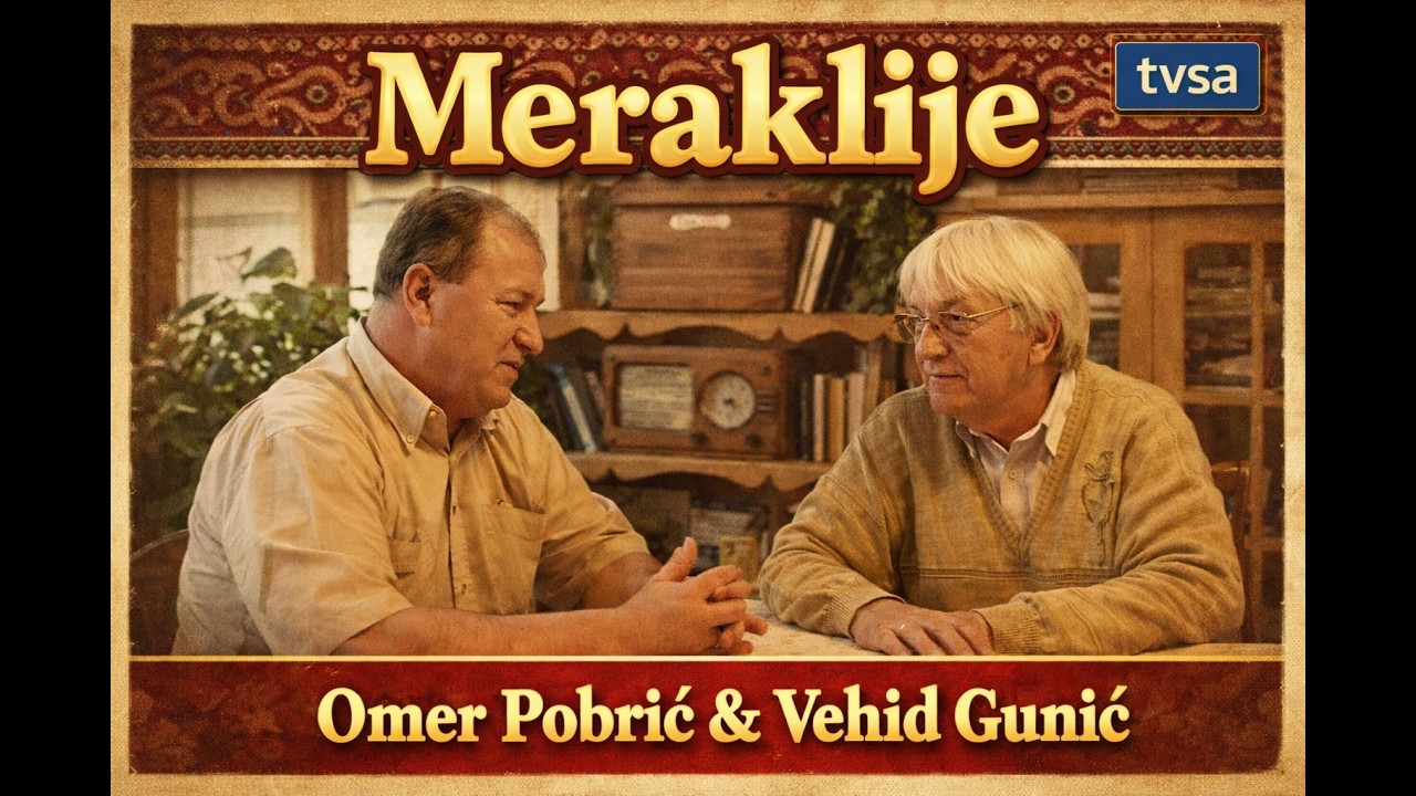 [EX-YU VHS] Best of Meraklije (tvsa) Vehid Gunić & Omer Pobrić