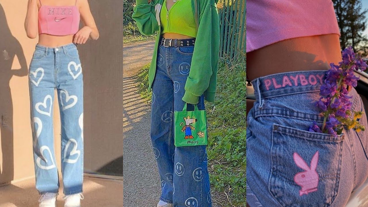 ♡ transformando ropa fea y vieja en ropa Aesthetic y linda 🍒💗