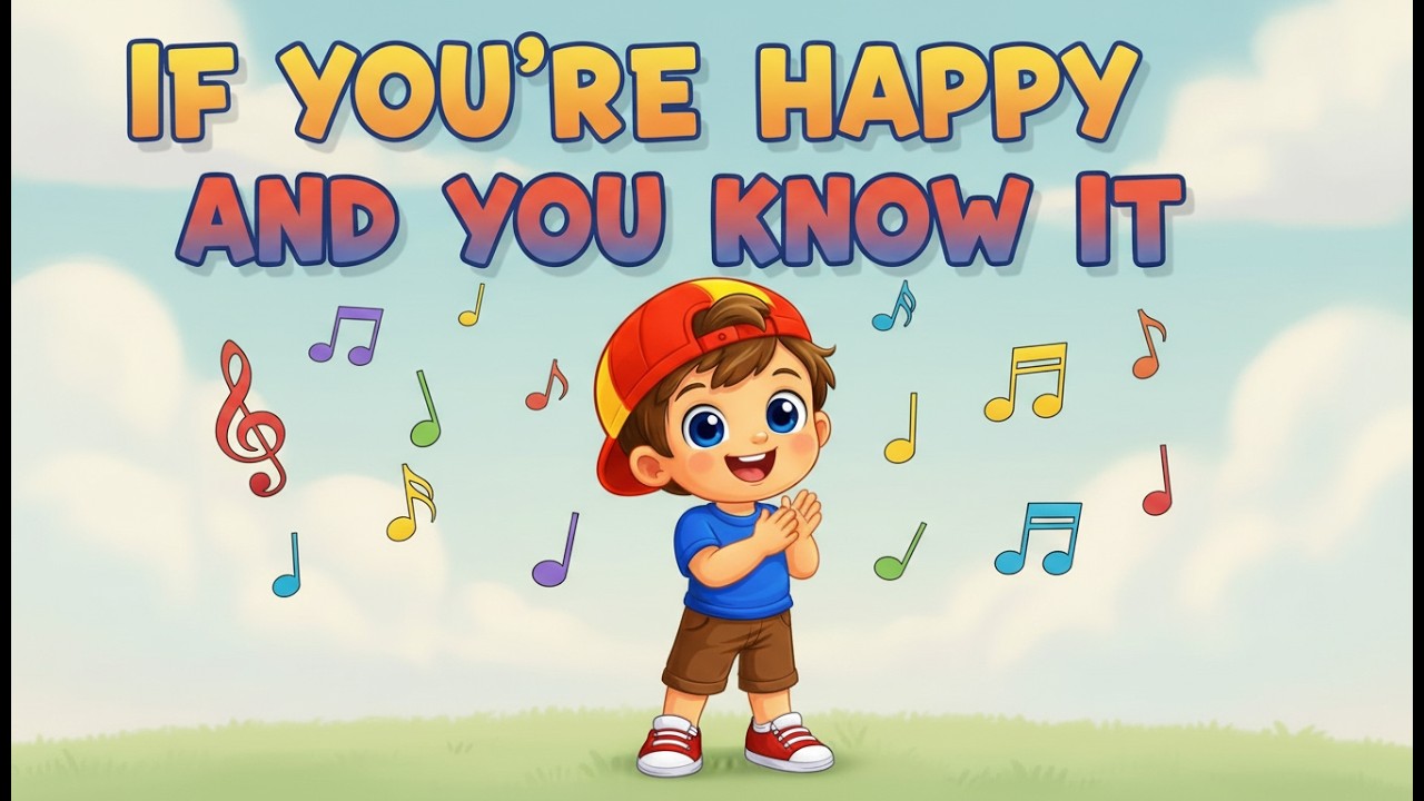 If You’re Happy and You Know It | Fun Nursery Song for Toddlers | Leo Learning Songs