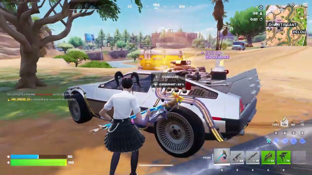 Battle Royale  avec Construction (la dernière games c'est coupée)