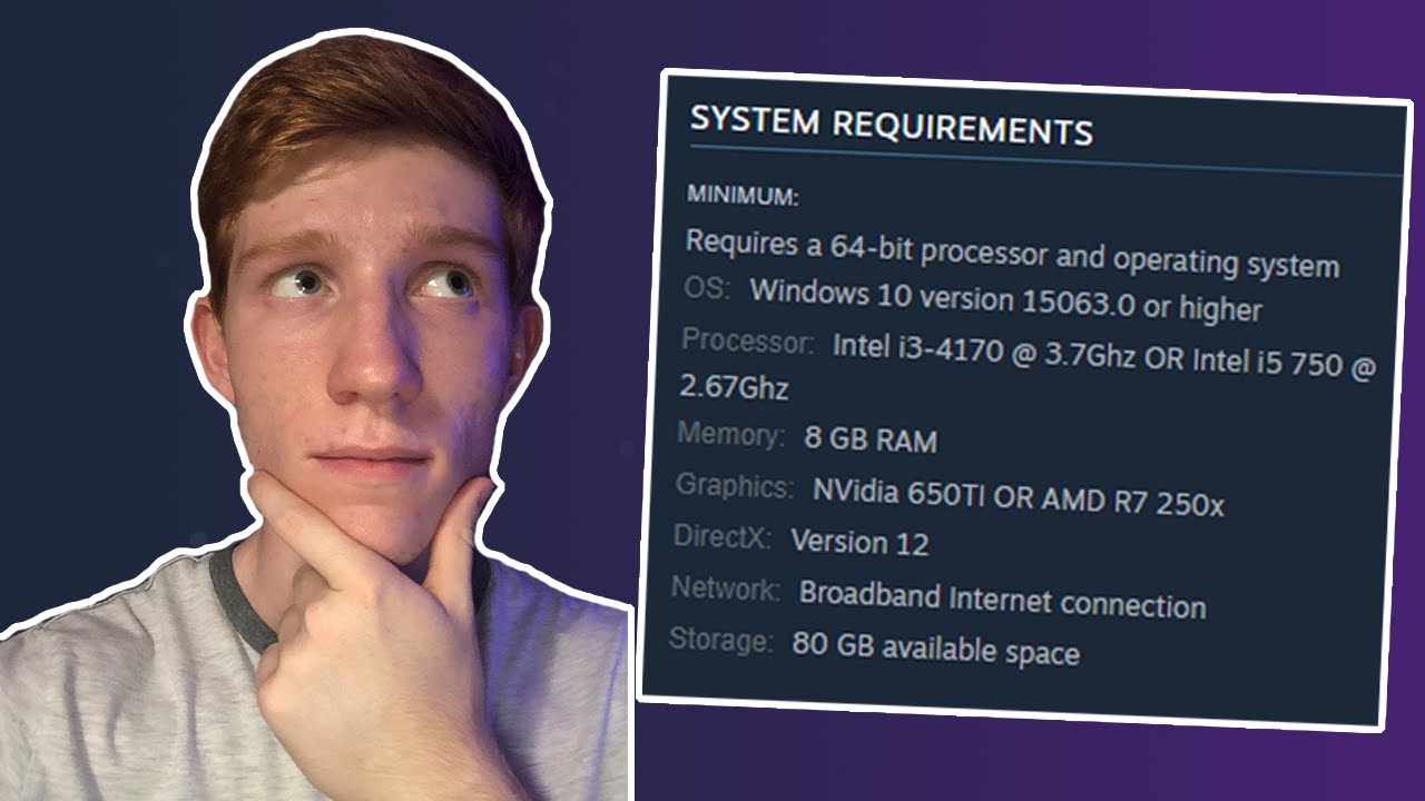 Gaming System Requirements Explained for Beginners! Can you Run this Game?