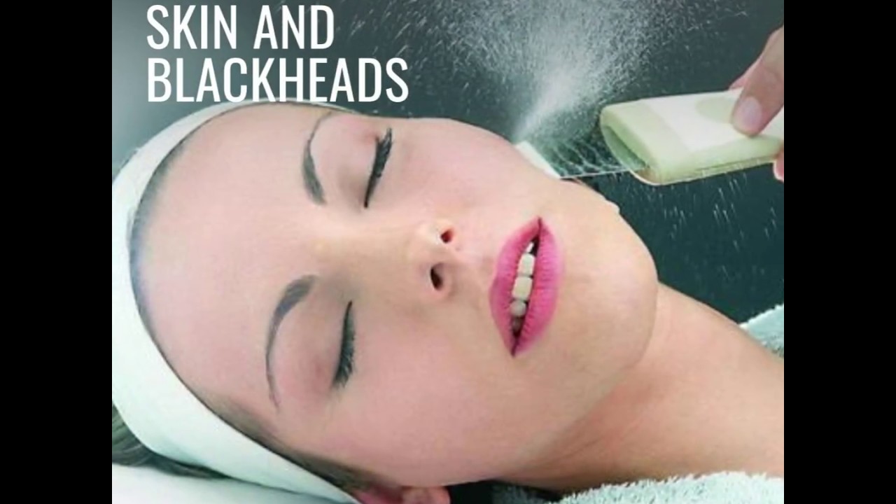 Ultrasonic skin scrubber