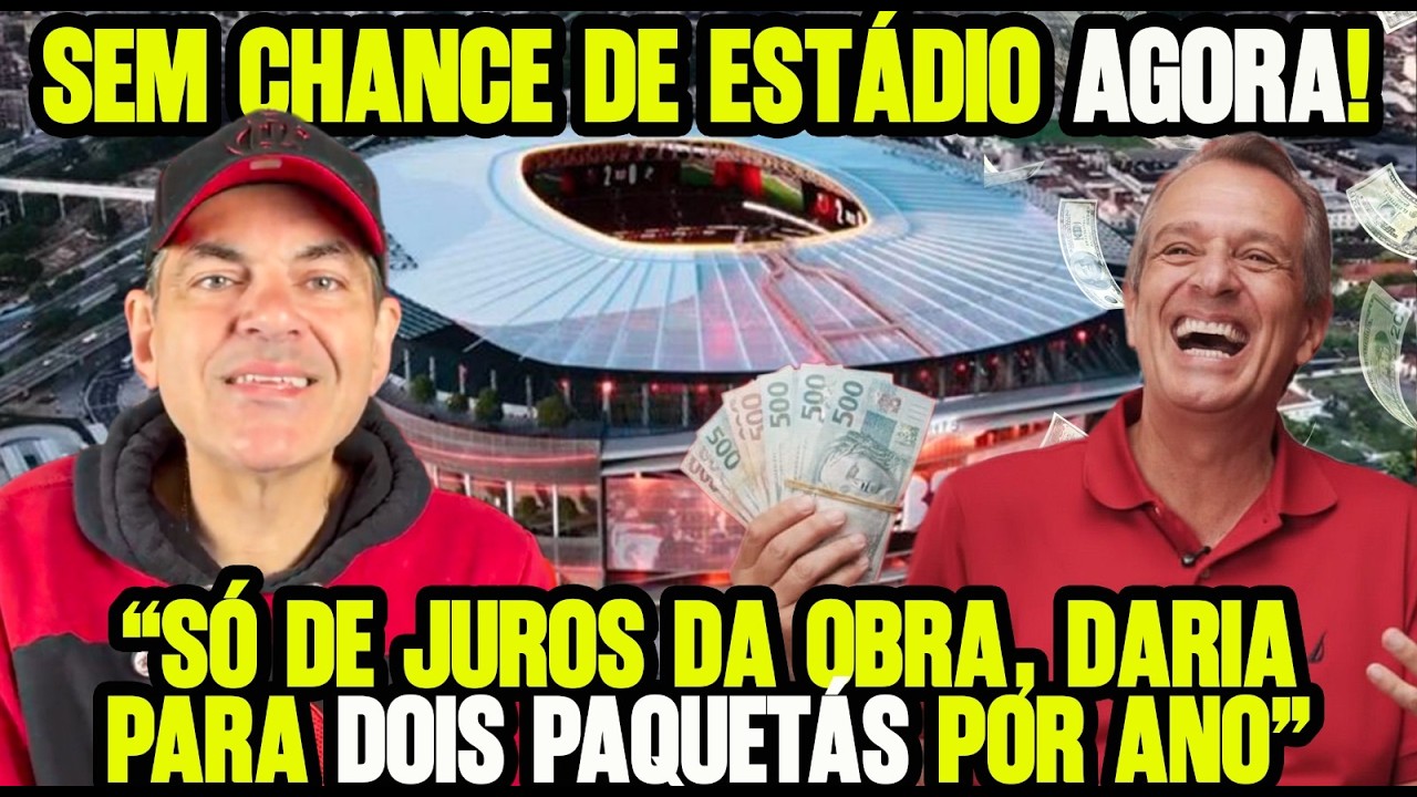 BAP AVISA QUE VAI ESPERAR JUROS BAIXAREM PARA CONSTRUIR ESTÁDIO E QUE PREFERE CONTINUAR CONTRATANDO!