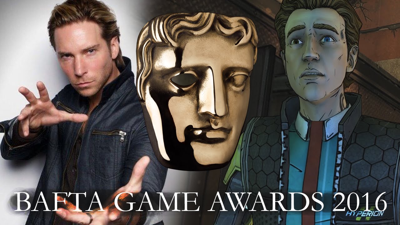 Troy Baker with The Sound Architect at the BAFTA Games Awards 2016