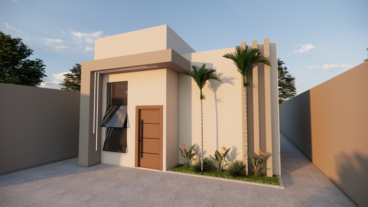 🏡 Casa Pequena, Moderna e Cheia de Personalidade | Projeto Minha Casa Minha Vida