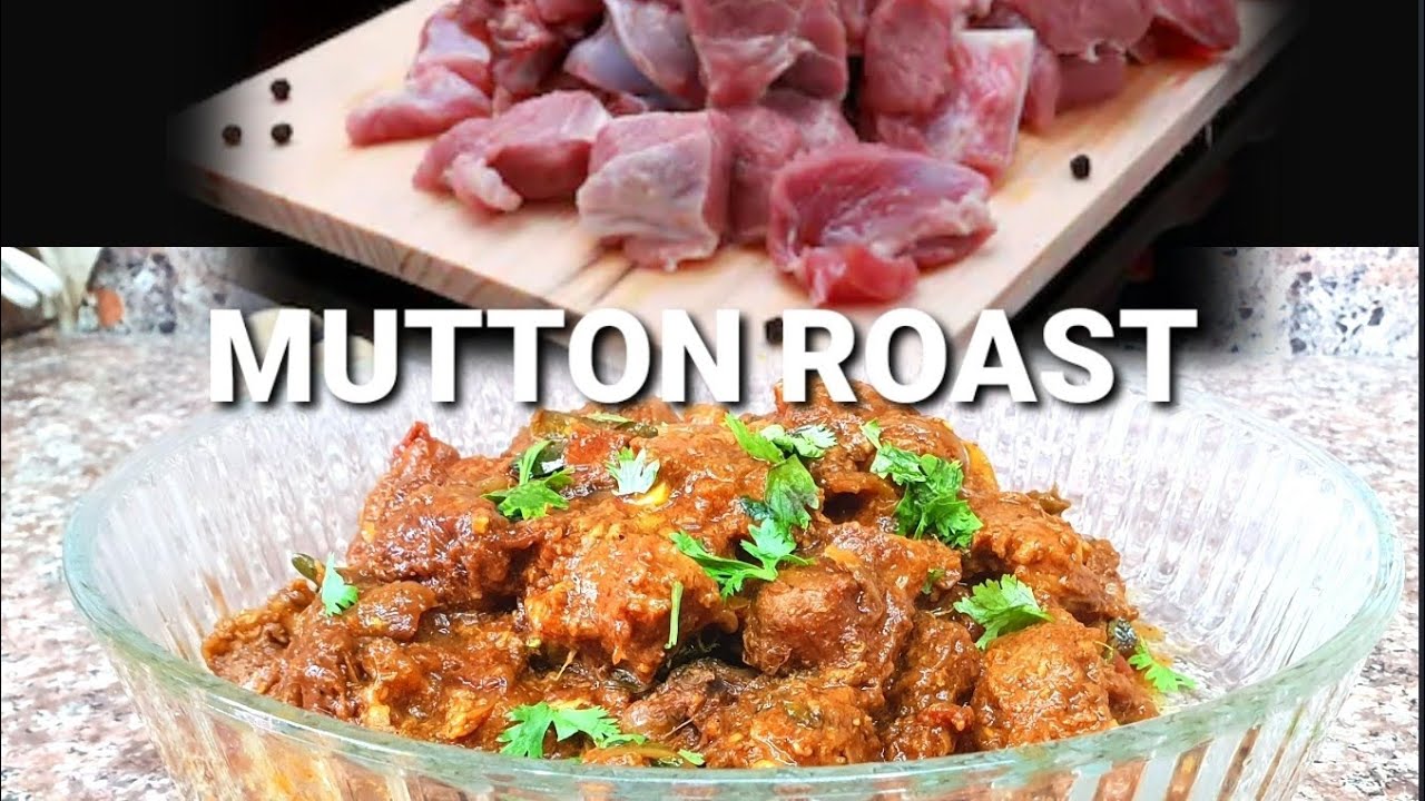 Mutton Roast /Spicy Mutton/Aattirachi Varattiyath /MUTTON Dry Roast #flavourszone