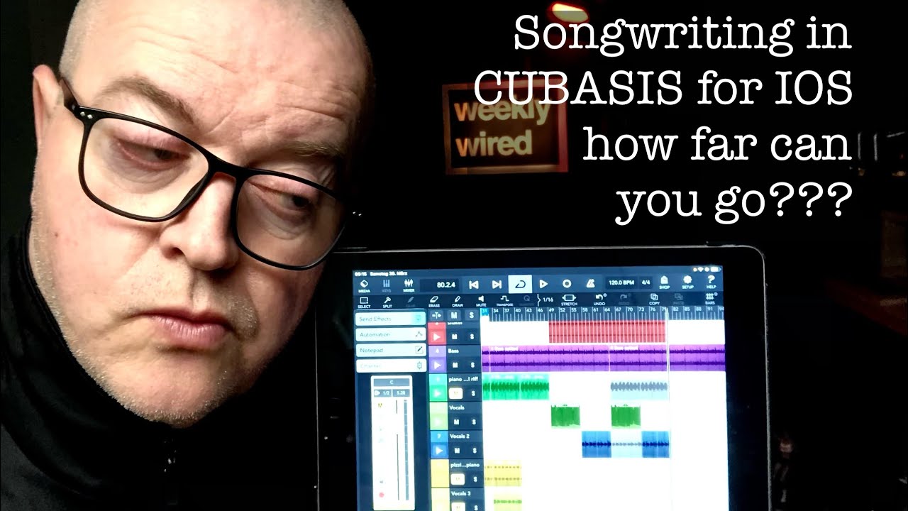 Cubasis 3.6.1. for ipad - songwriting tool or toy???