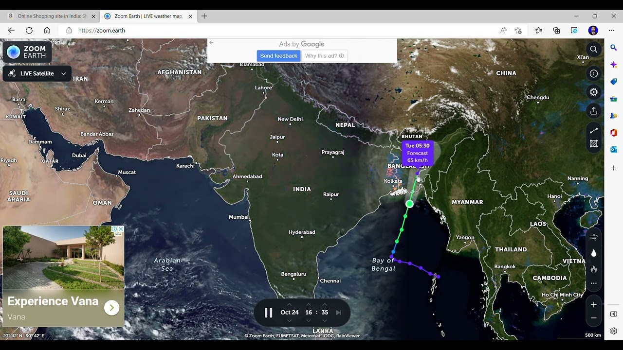 Zoom Earth   LIVE weather map, storm tracker, rain radar