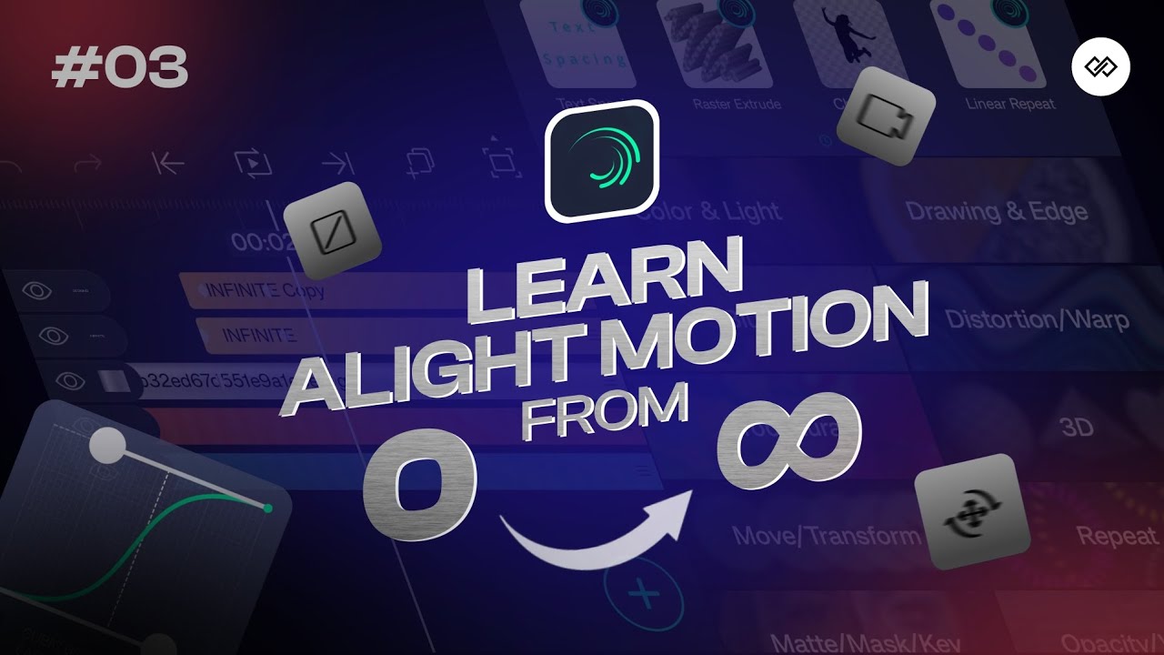 03. Layers options | Learn alight motion from zero to infinity.