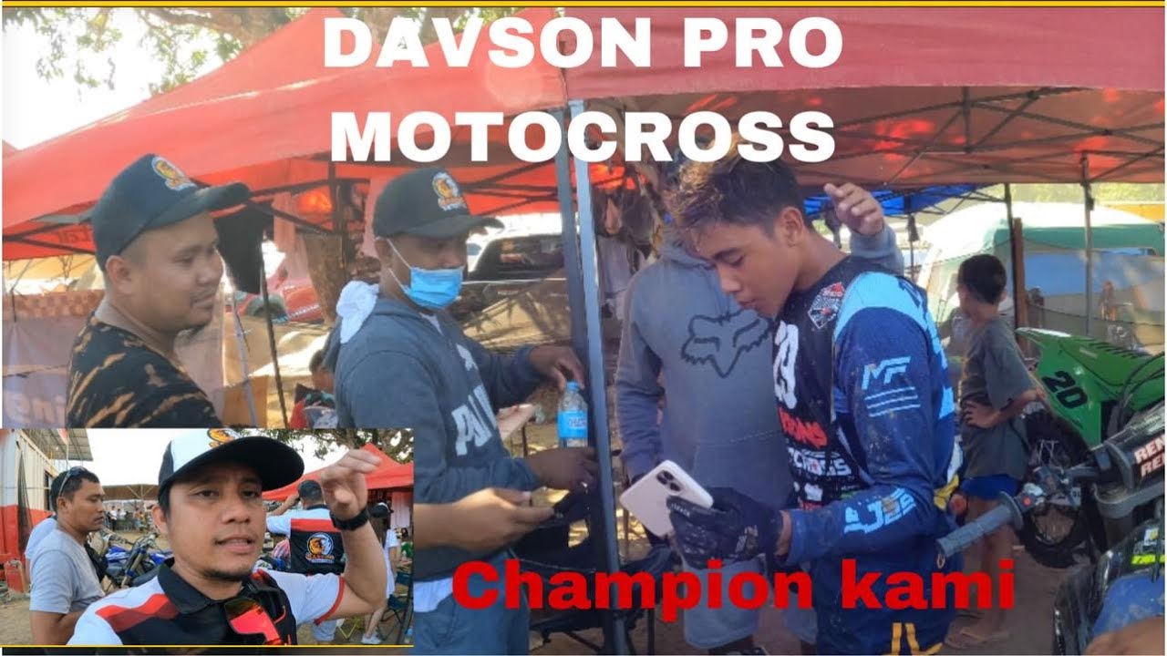 DAVSON RACE DAY 2| TEA GOODBOY | MOTOCROSS | SABONG INTERNATIONAL| CHAMPION KAMI