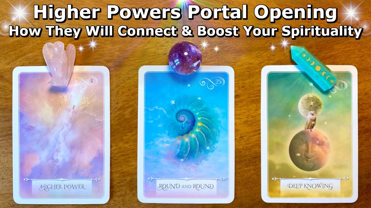 🌀 Higher Powers Portal Opening 💙 Boosting Your Spirituality 🌀 Pick a Card Tarot & Astrology Reading