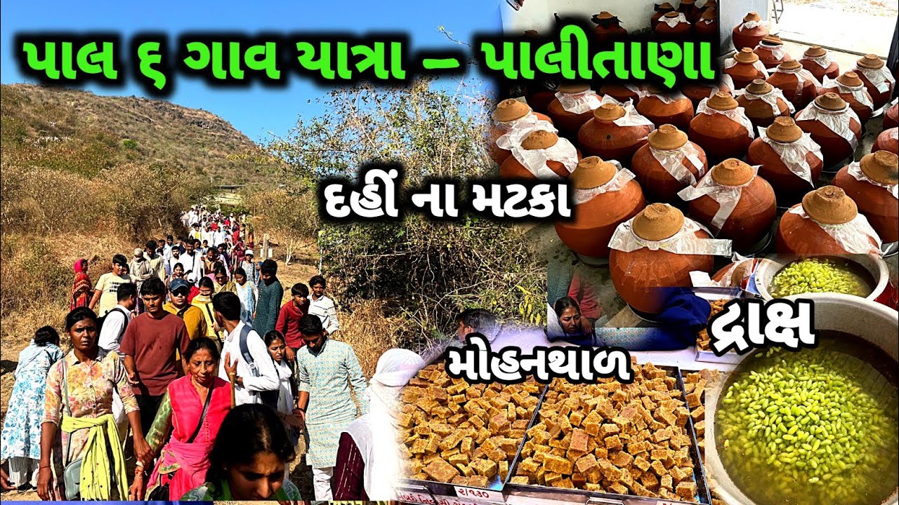 પાલ ૬ ગાવ યાત્રા | પાલ ની યાત્રા | Pal No Melo | Paal No Melo Live | Pal Shatrunjay Parvat 