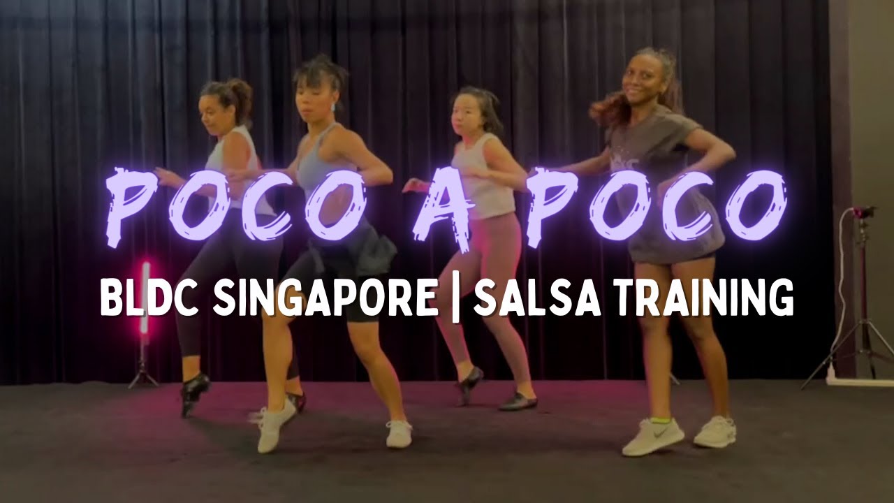 BLDC Singapore Live Salsa Training Demo by Brenda Liew | Poco A Poco