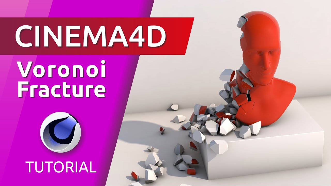 Voronoi fracture Cinema4D tutorial