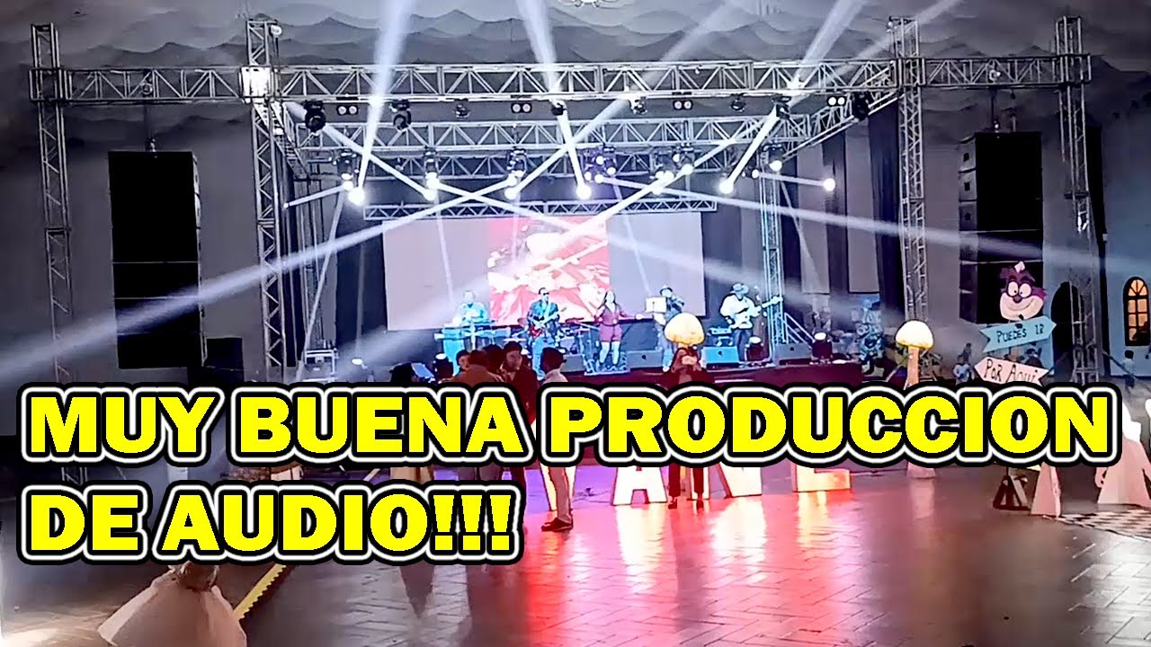 ESTA PRODUCCION SI CUIDA EL EQUIPO DE AUDIO!!!
