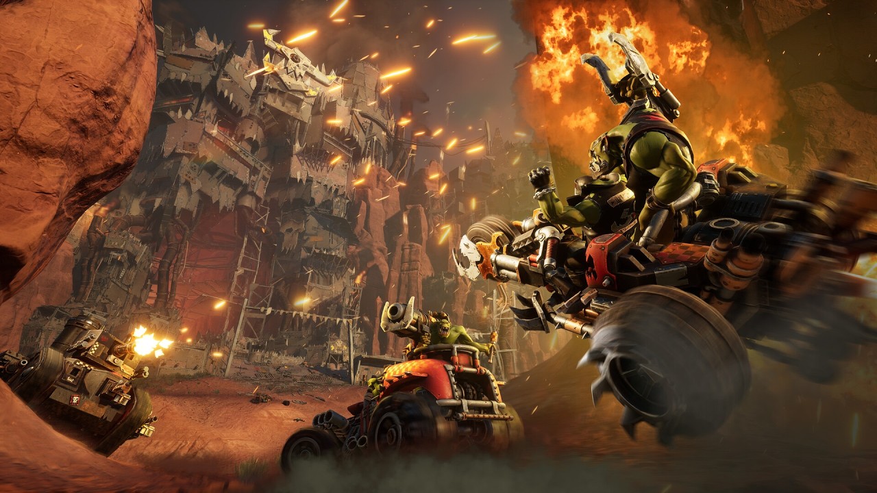 Warhammer 40K Speed Freeks: Gun Ork