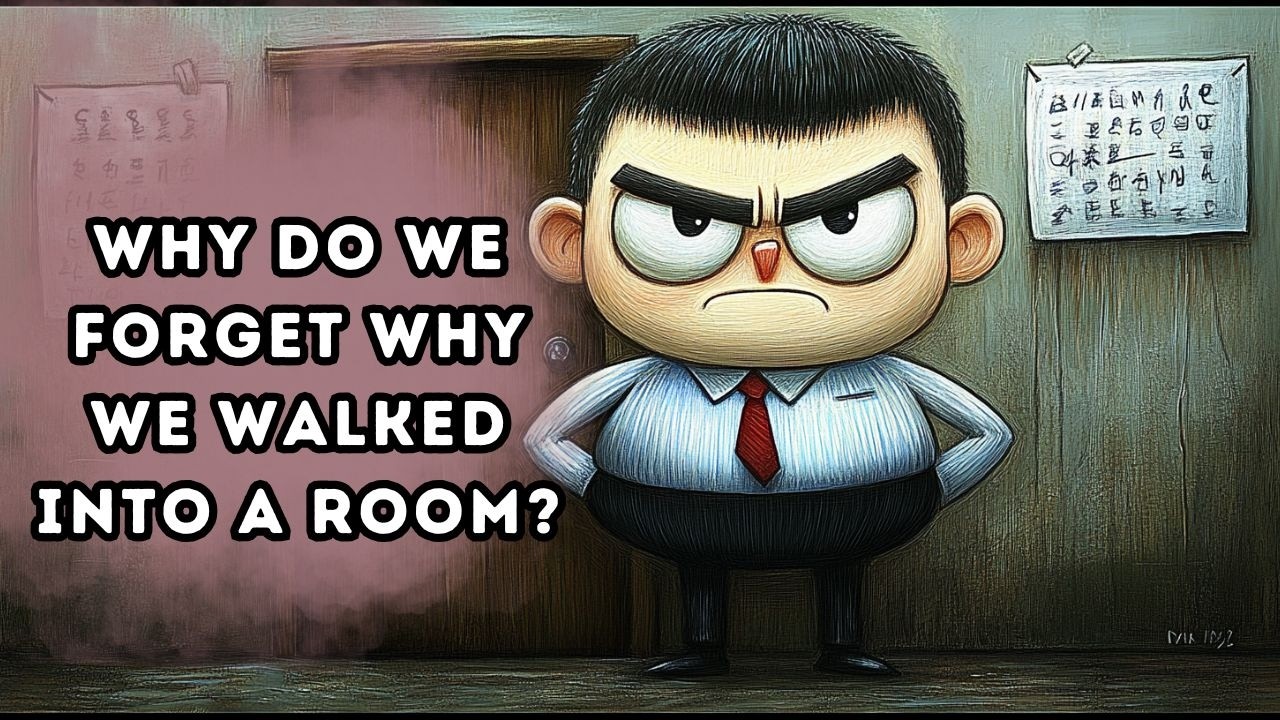 Why do we forget when we walk into a room