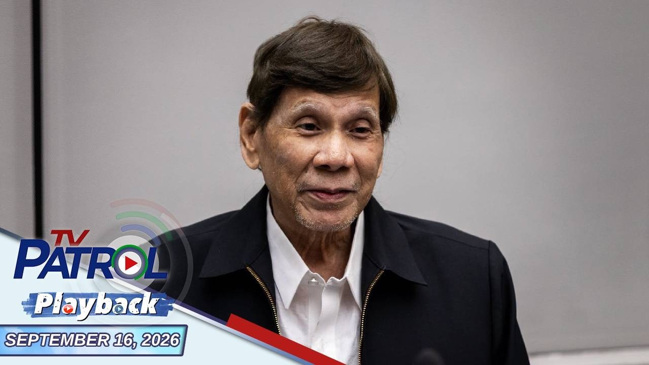 TV Patrol Playback | September 16, 2026