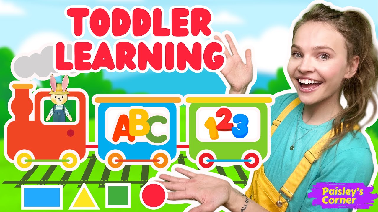 Learn Colors, ABCs, Letters, & Shapes for Toddlers w/ Silly Miss Lily | Best Toddler Learning Videos