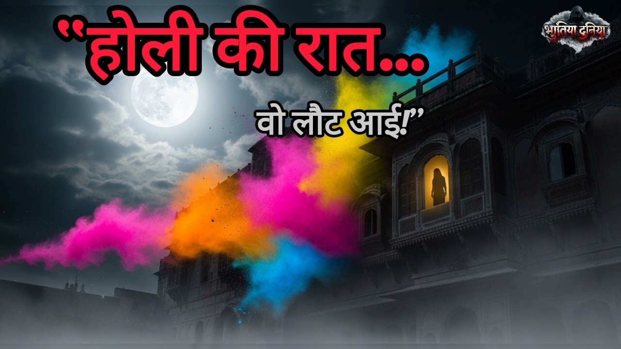 रंगों वाली होली… लेकिन खून के रंग से! 😨 | Scary Holi Story 2026