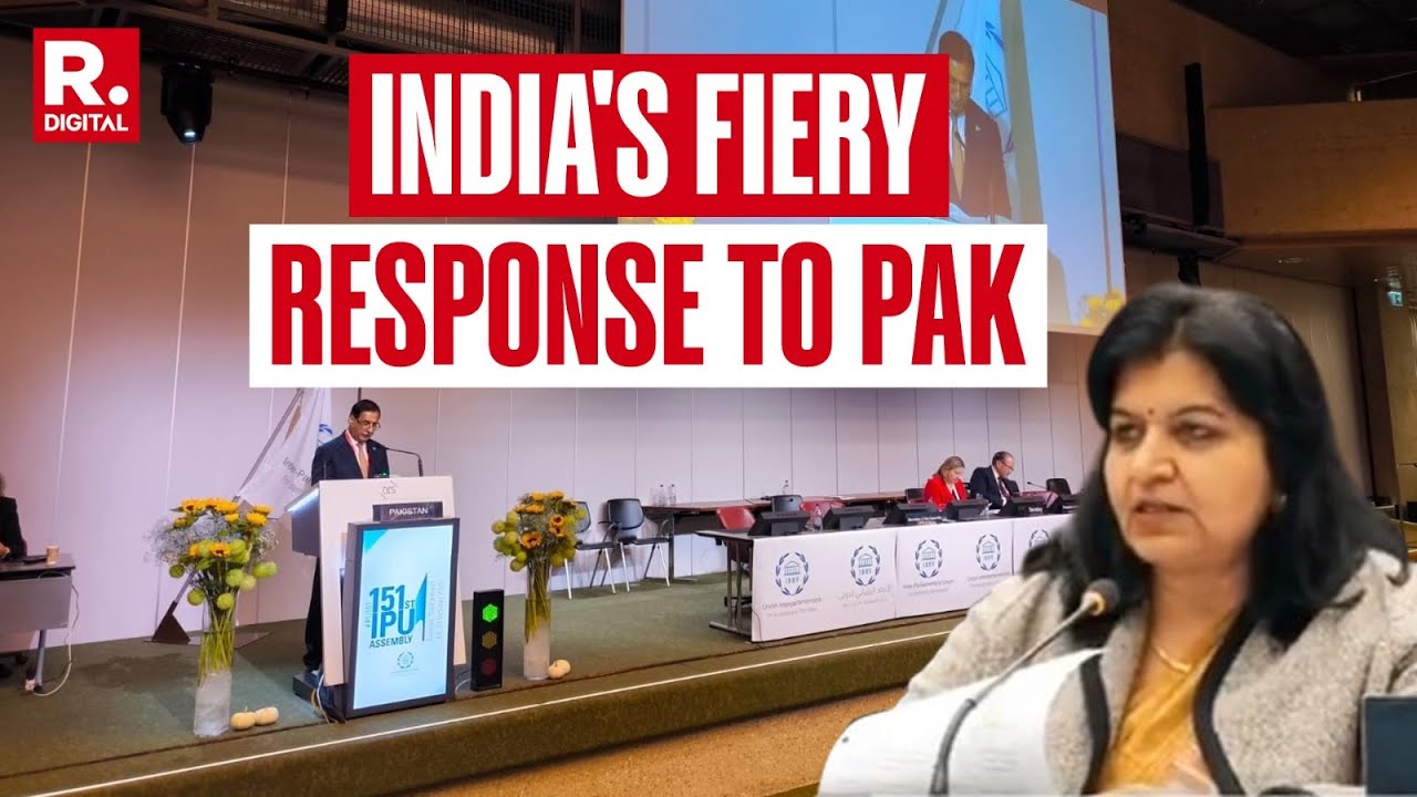 India Destroys Pakistan&rsquo;s Claims at Geneva IPU Assembly 2025 | Indus Water Treaty | Op Sindoor