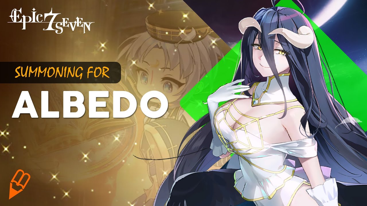 THIS LUCK IS JUST.... Let's summon for Albedo! | Epic Seven