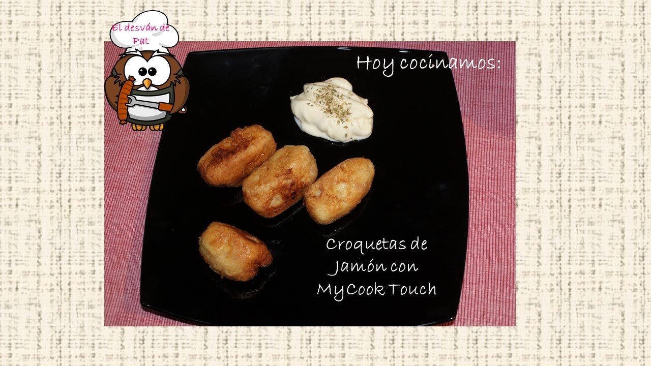 cocinando con MYCOOK TOUCH : Croquetas de jamón serrano